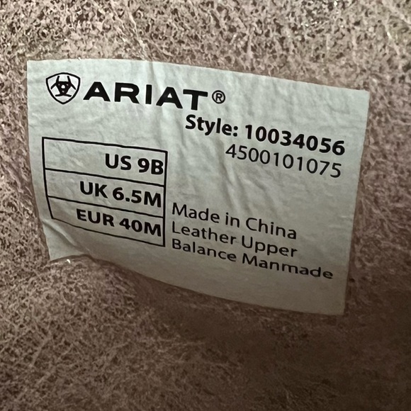 Ariat women’s cowboy boot size 9 - Picture 6 of 6